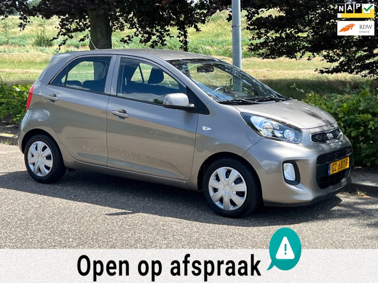 Kia Picanto - 1.0 CVVT ComfortLine Rijklaar incl.APK!! - AutoWereld.nl