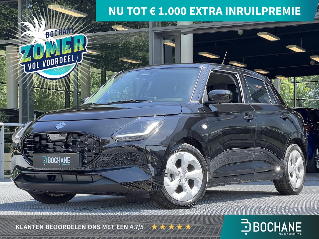 Suzuki Swift - 1.2 Select Smart Hybrid Automaat | Carplay | Achteruitrijcamera | NIEUW MODEL! - AutoWereld.nl