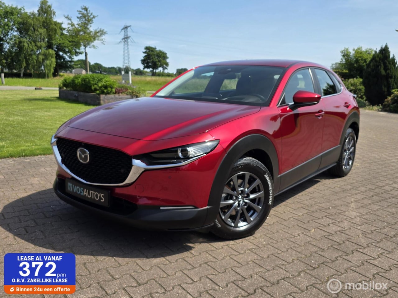 Mazda CX-30 - 2.0 e-SkyActiv-G M Hybrid/LEER/AD.CRUISE/NAVI - AutoWereld.nl