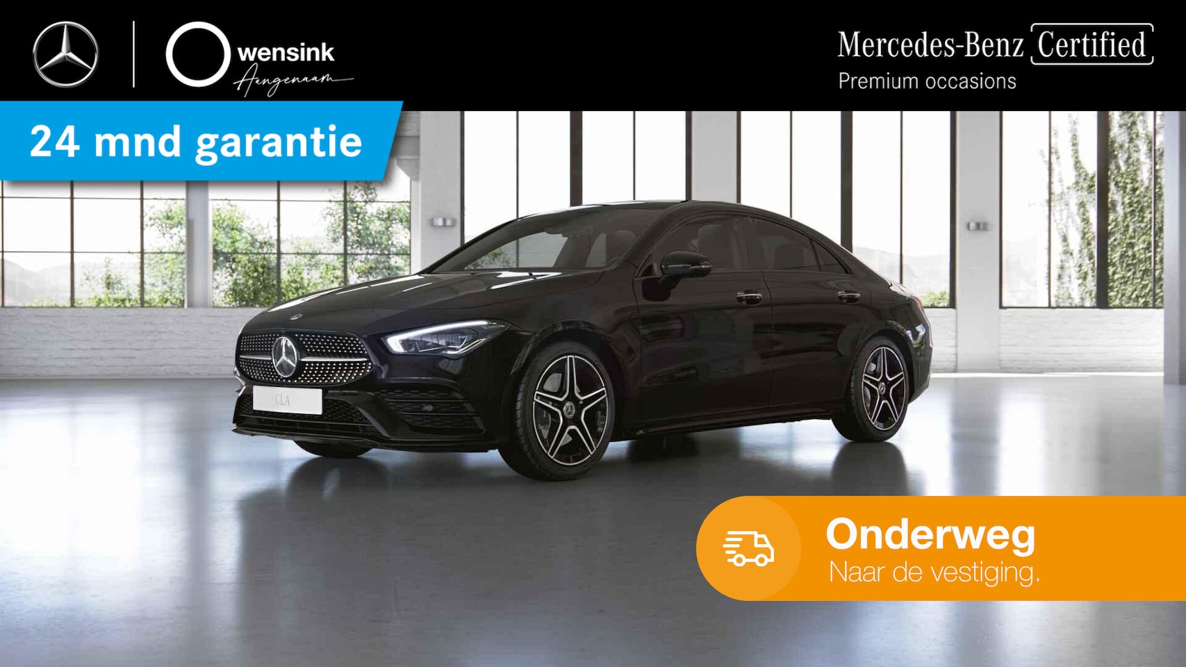 Mercedes-Benz CLA-Klasse - 250 e Premium Plus | AMG | Night | Panoramadak | Rijassistentiepakket | 360 graden camera - AutoWereld.nl
