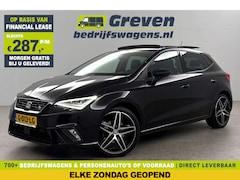 Seat Ibiza - 1.0 TSI FR 116PK Pano Virtual LED Sfeer Beats Audio Camera Carplay Clima Cruise Navi 18"LM