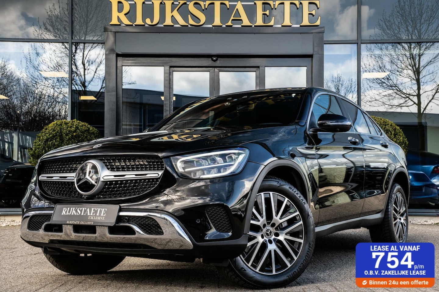 Mercedes-Benz GLC-klasse Coupé - 300de 4MATIC|PANO|20''|TREKHAAK - AutoWereld.nl