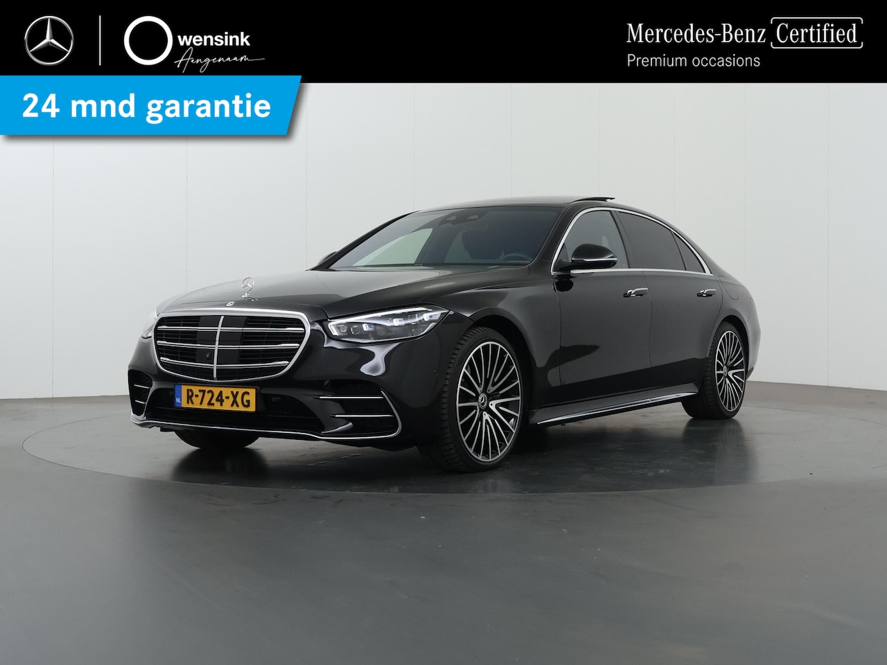 Mercedes-Benz S-klasse - 580 e Lang AMG Line | Premium Plus | Headup | Burmester | Panoramadak | Rijassistentiepakk - AutoWereld.nl