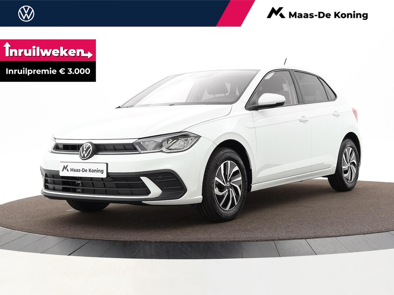 Volkswagen Polo - Life Edition 1.0 TSI, 95 pk 7 versn. DSG · Airconditioning automatisch, 2-zone · Velgen 'e - AutoWereld.nl