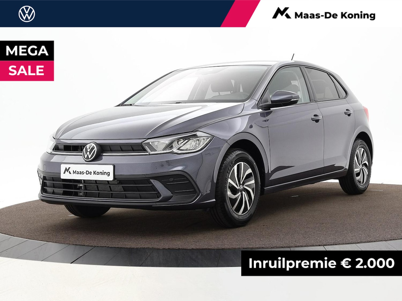 Volkswagen Polo - Life Edition 1.0 TSI 95 pk 5 versn. Hand · Airconditioning automatisch, 2-zone (climatroni - AutoWereld.nl
