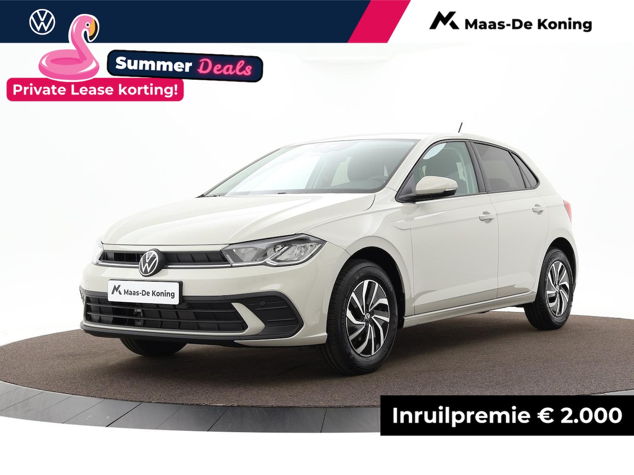 Volkswagen Polo - Life Edition 1.0 TSI 95 pk 5 versn. Hand · Airconditioning automatisch, 2-zone (climatroni - AutoWereld.nl