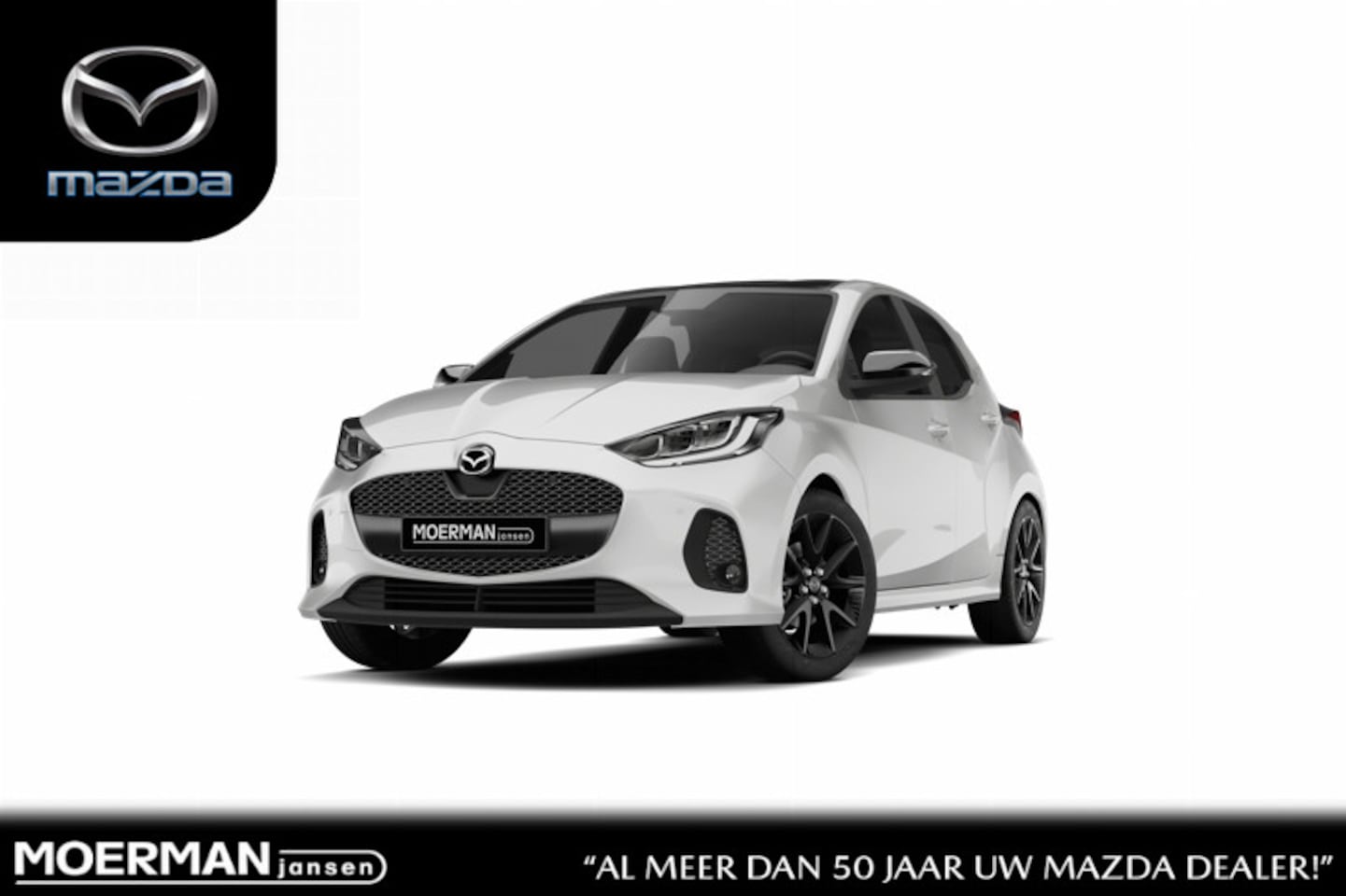 Mazda 2 Hybrid - Prime-Line | 15-inch stalen velgen met wielcover, Silver | Achteruitrijcamera | Bandenspan - AutoWereld.nl