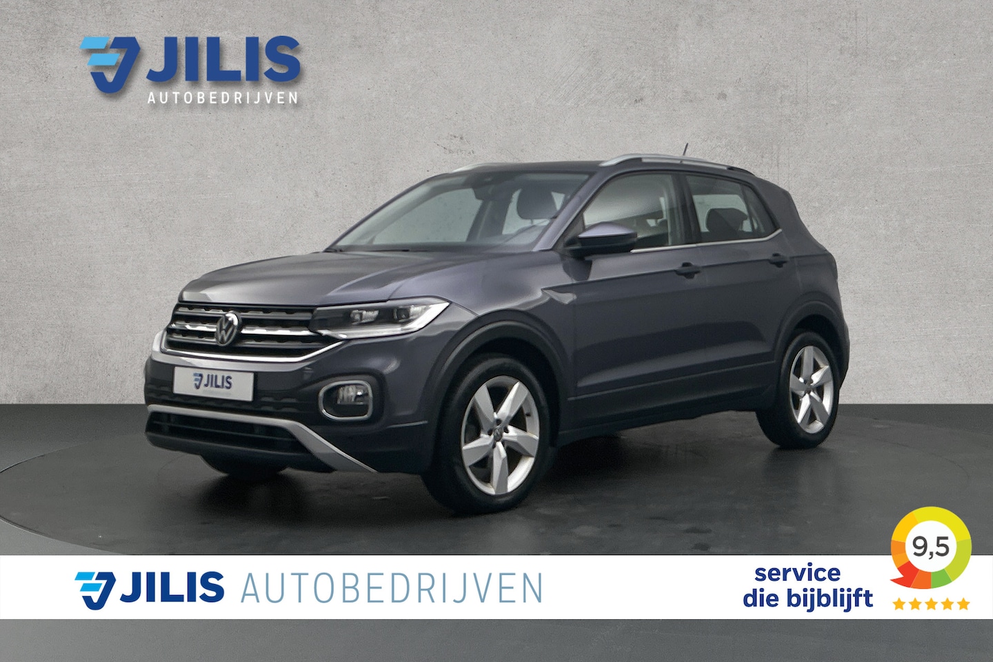 Volkswagen T-Cross - 1.0 TSI Style DSG Automaat | Half leder | Adaptief cruise control | LED | Apple carplay - AutoWereld.nl