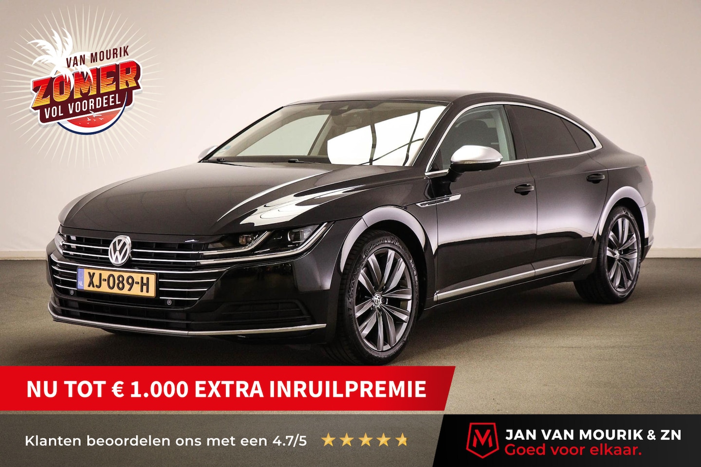 Volkswagen Arteon - 1.5 TSI Elegance Business | VIRTUAL COCKPIT | LED | HALF LEDER | CAMERA - AutoWereld.nl