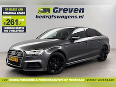 Audi A3 Limousine - 30 TFSI S-line Automaat LED Clima Cruise Navigatie Parkeersensoren 18"LMV