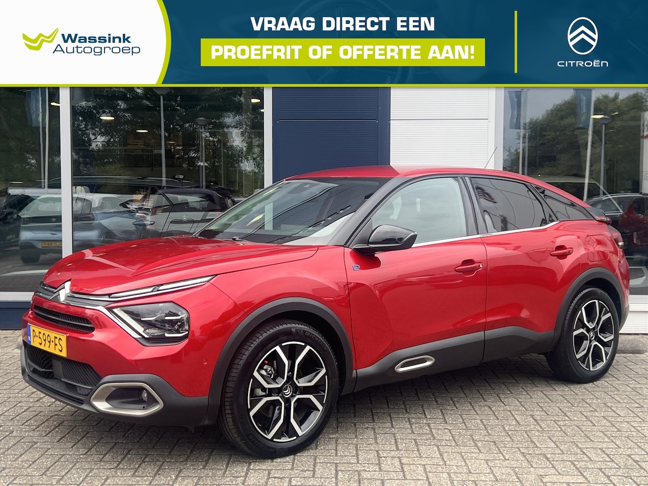 Citroën Ë-C4 - EV 50kWh 136pk Feel Pack | navigatie | Carplay | Cruise Control | Parkeersensoren | - AutoWereld.nl