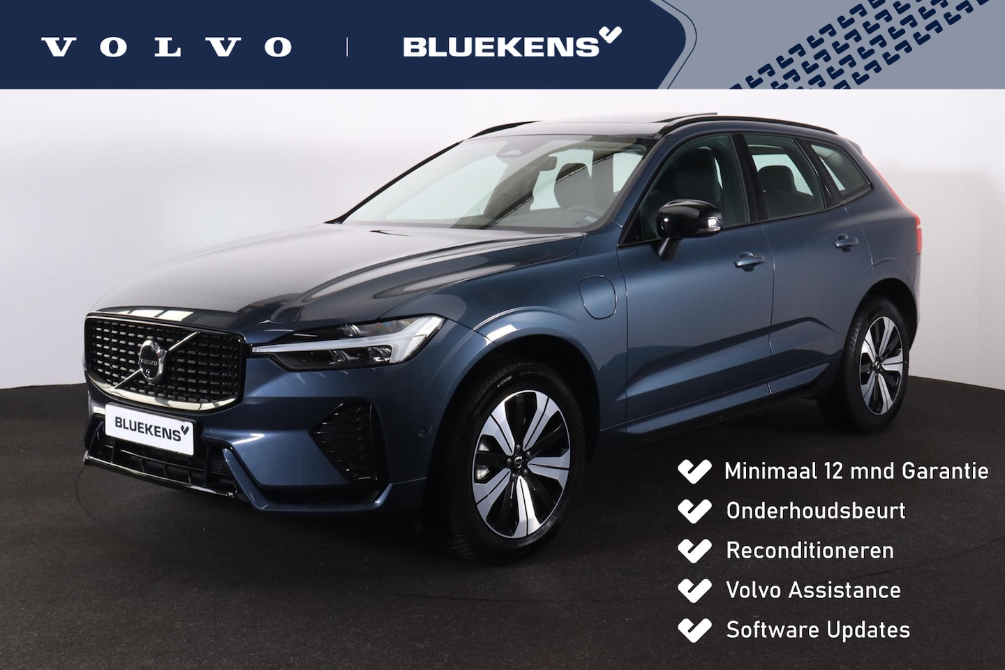 Volvo XC60 - T6 Recharge AWD Plus Dark - Panorama/schuifdak - IntelliSafe Assist & Surround - 360º Came - AutoWereld.nl