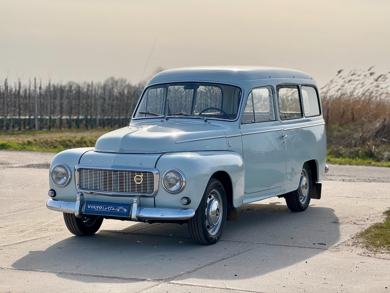 Volvo P210 - Duett, IJsblauw, prachtige staat, rijdt super - AutoWereld.nl