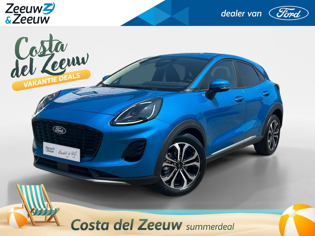 Ford Puma - 1.0 EcoBoost Hybrid Titanium | Nieuw te bestellen | Prijs inclusief €4000,- Ford Voordeel - AutoWereld.nl