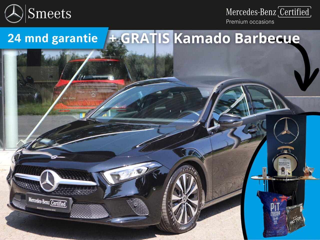 Mercedes-Benz A-klasse - 180 Advantage Climate Control | Cruise control | Lichtmetalen velgen | Navigatie | Parkeer - AutoWereld.nl