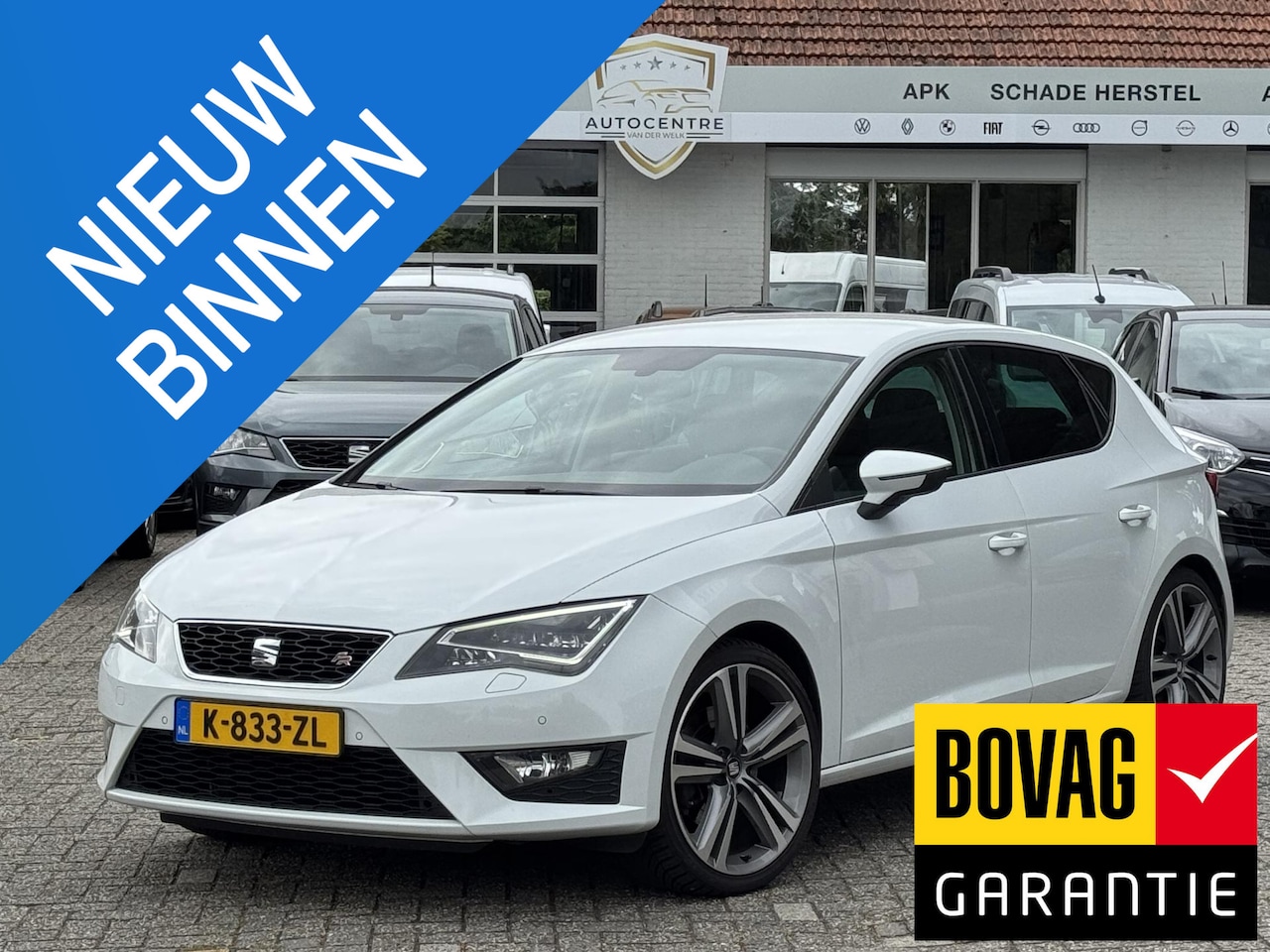 Seat Leon - 1.4 TSI ACT FR Dynamic NAVI | KLIMA | CAMERA | BOVAG!! - AutoWereld.nl