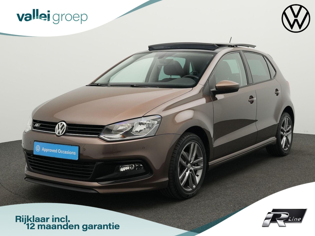 Volkswagen Polo - 1.2 TSI 90 pk Highline / R-Line | Panoramadak | Parkeersensoren voor/achter | Cruise Contr - AutoWereld.nl