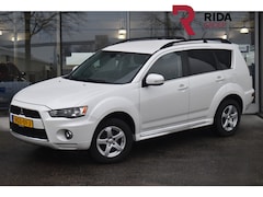 Mitsubishi Outlander - OUTLANDER 2.2 Di 4WD GEEL KENTEKEN Leder, navi, camera, trekhaak