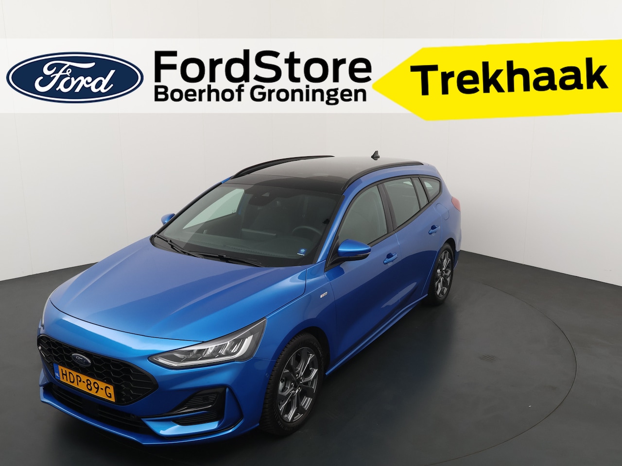 Ford Focus Wagon - EcoBoost Hybrid 125 pk ST Line | Trekhaak | Pano | Winter Pack | B&O | Adapt. Cruise | AGR - AutoWereld.nl