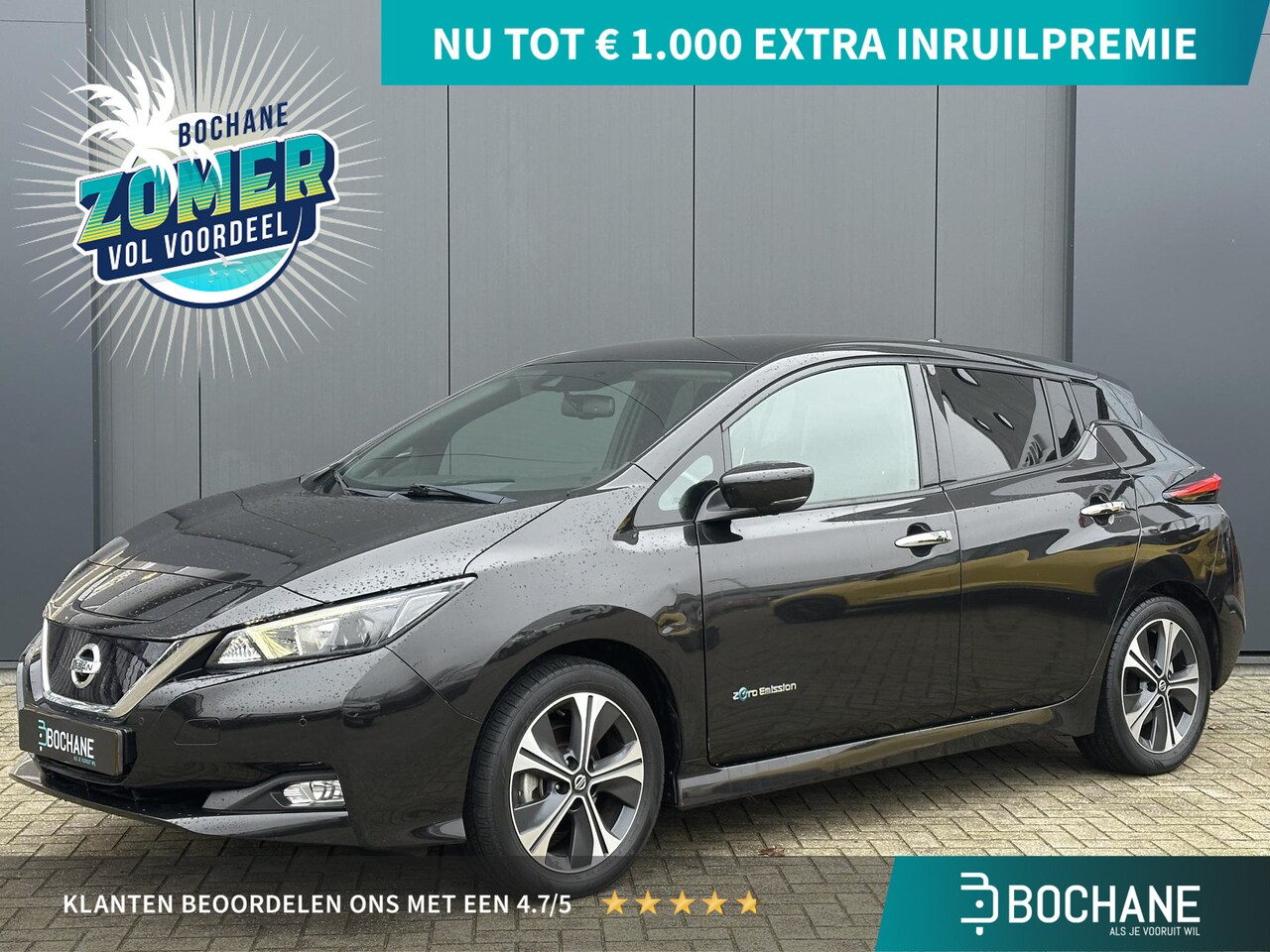 Nissan LEAF - 2.ZERO EDITION 40 kWh | 360º Camera | Stuur & Stoelverwarming | Keyless | Apple Carplay & - AutoWereld.nl