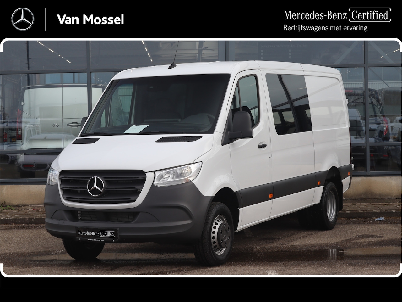Mercedes-Benz Sprinter - Sprinter 517 CDI L2H1 D.C. | AIRCO/NAVI/CAMERA/CRUISE/3.500KG AHW | Certified - AutoWereld.nl