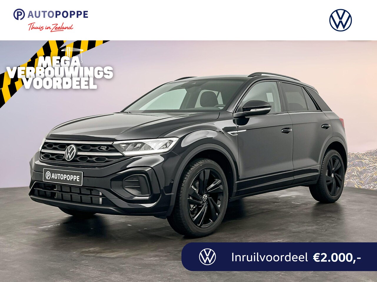 Volkswagen T-Roc - R-Line 1.5 110 kW / 150 pk TSI SUV 7 versn. DSG - AutoWereld.nl