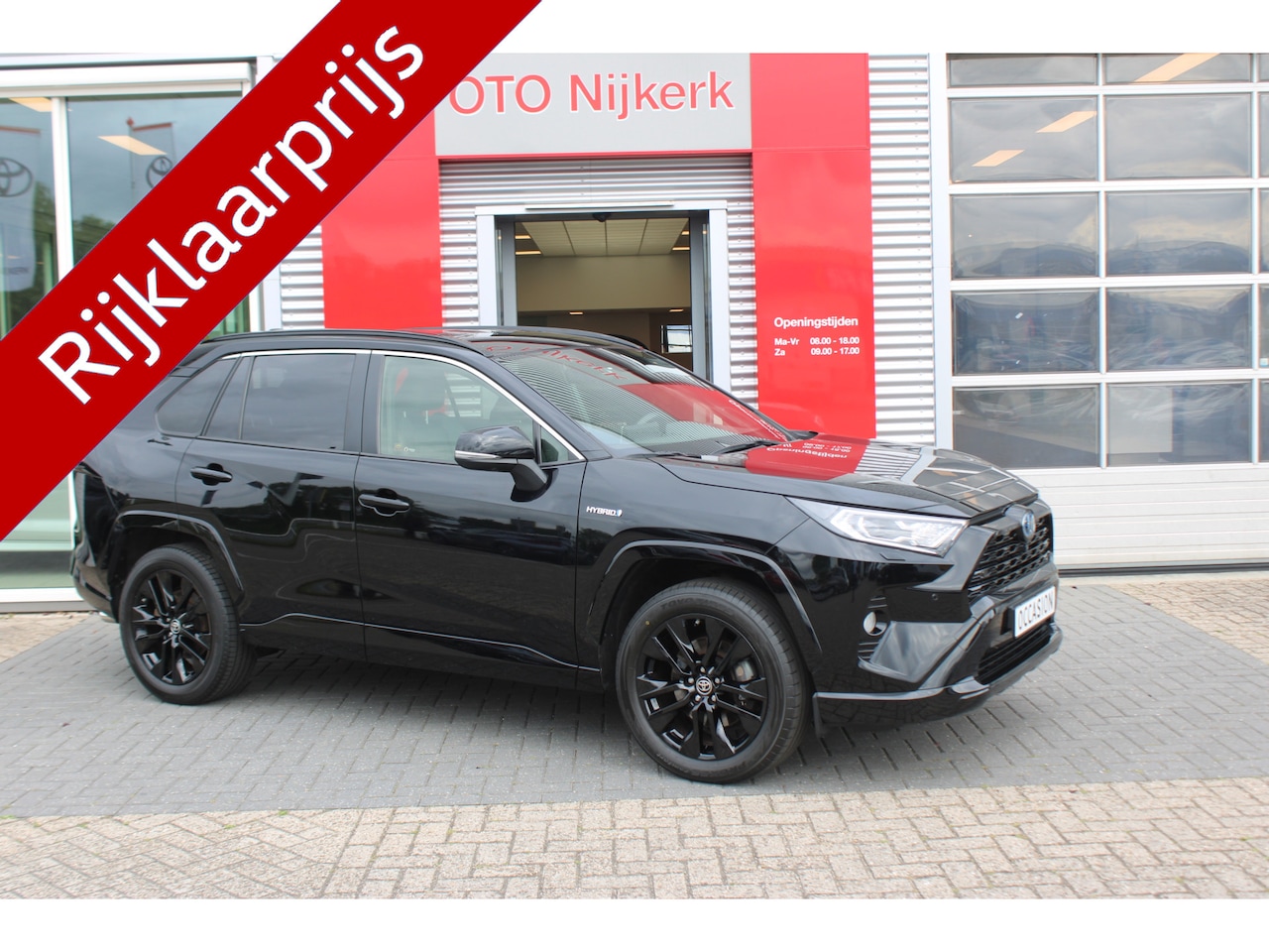 Toyota RAV4 - 2.5 Hybrid AWD Black Edition met trekhaak **1650 kg trekgewicht!!** - AutoWereld.nl