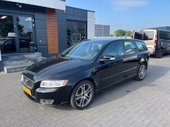 Volvo V50 - 2.0D Edition II Facelift 136 Pk zwart Leer 2008
