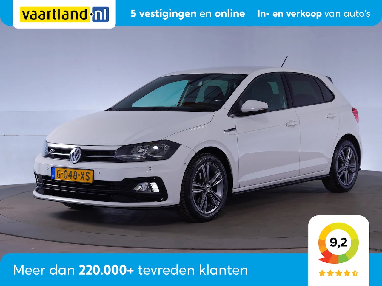 Volkswagen Polo - 1.5 TSI 150PK Highline R-Line Aut. [ Virtual Navi Stoelverwarming ] - AutoWereld.nl