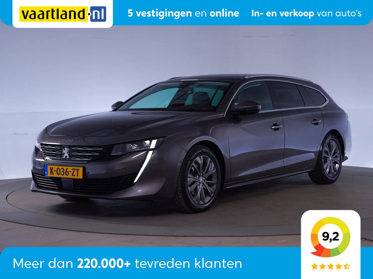 Peugeot 508 SW - 1.2 PureTech Allure Aut. [ LED Navi Camera Trekhaak ] - AutoWereld.nl
