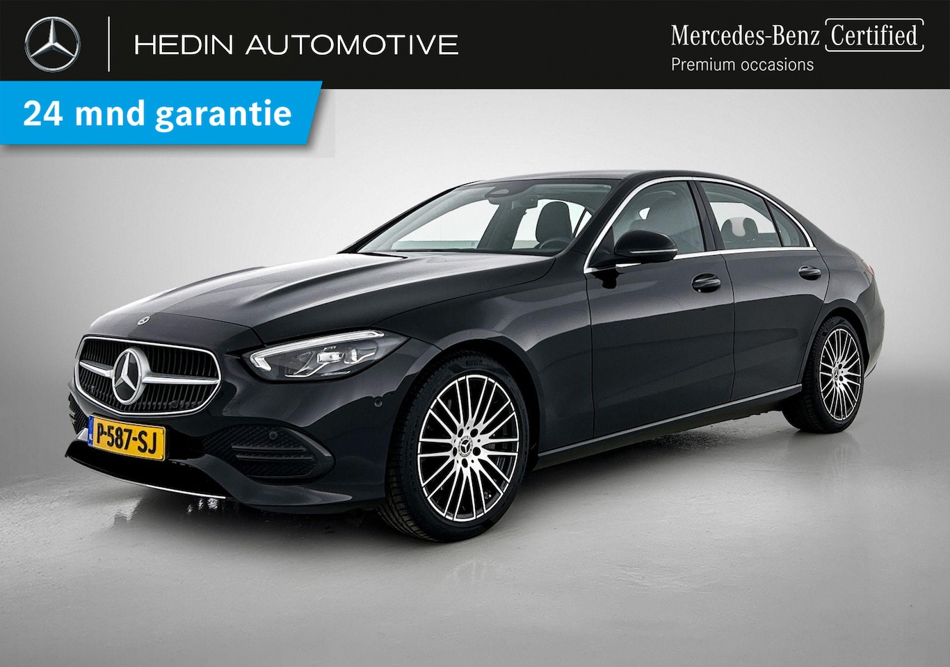 Mercedes-Benz C-klasse - C 200 Limousine Automaat Launch Edition Luxury Line | Sfeerverlichting | LED | Stoelverwar - AutoWereld.nl