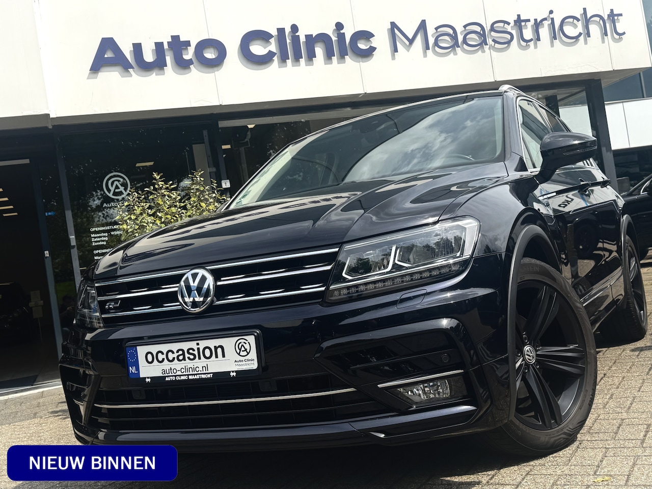 Volkswagen Tiguan - 1.4 TSI ACT R-LINE BLACK EDITION | 12 MDN GARANTIE | NAVI | FULL LED | - AutoWereld.nl