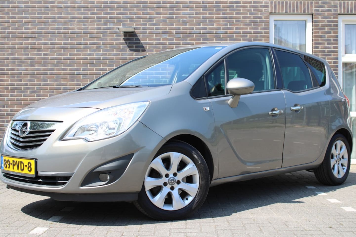Opel Meriva - 1.4 Turbo Cosmo-airco-half leer-trekhaak - AutoWereld.nl