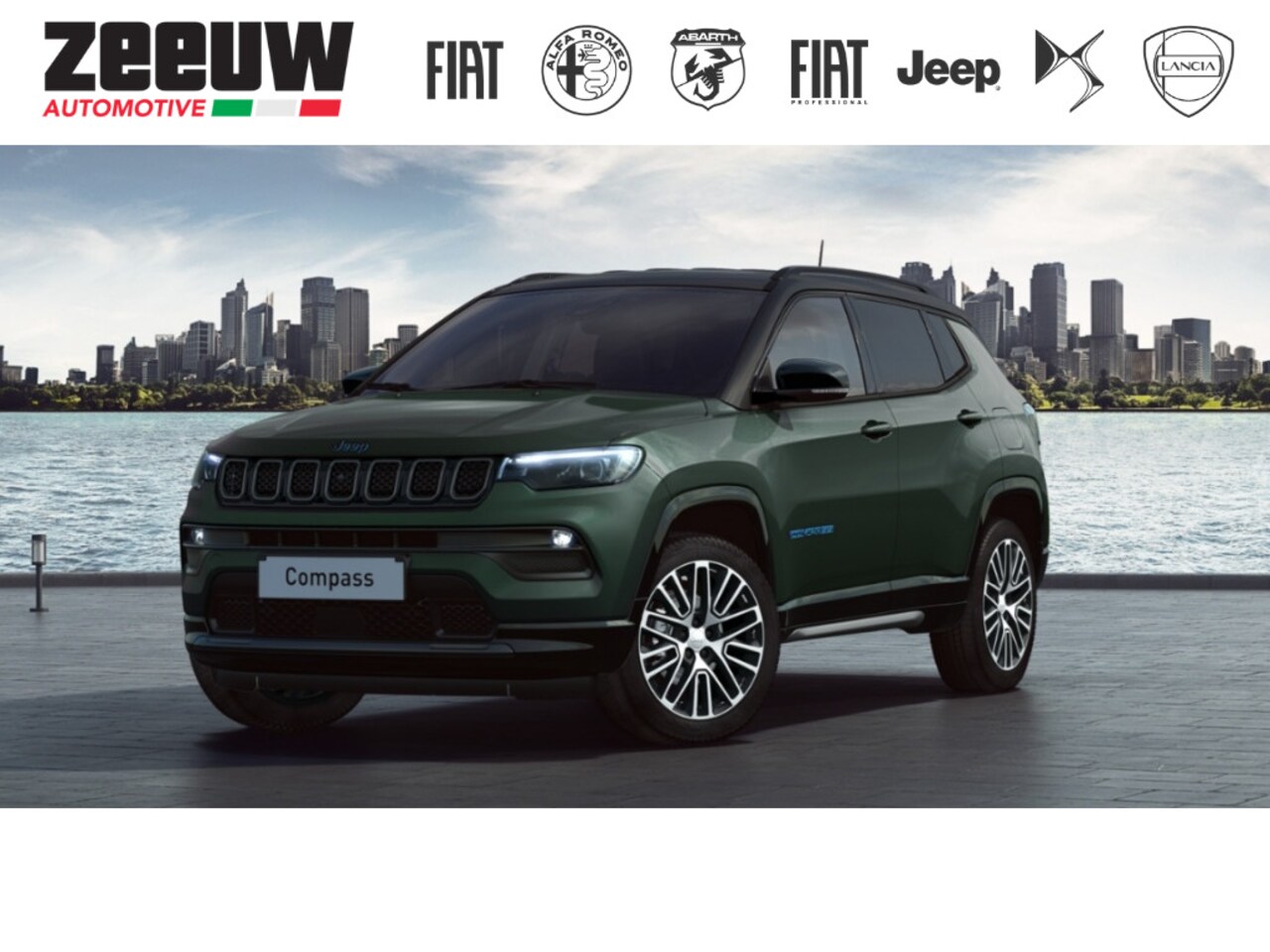 Jeep Compass - 4xe 240 PK Hybride Summit | Pano | Premium | Safety | 360cam | 1 - AutoWereld.nl