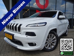Jeep Cherokee - 2.2 Overland | AUTOMAAT | 200 PK | 4WD | 2.370 KG TREKGEWICHT | LEDER | PANORAMADAK | TREK
