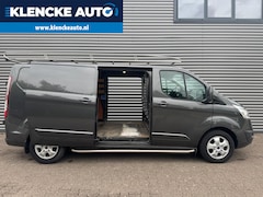 Ford Transit Custom - 310 L2H1 Limited 184.304km AUTOMAAT 170PK 2x Schuifdeur VERLENGD Navi Trekhaak