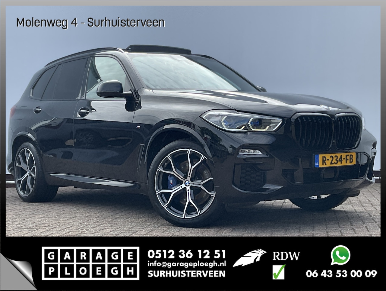 BMW X5 - xDrive45e M-Sport High Executive Pano HUD Trekhaak Laser-Led Harman/Kardon VOL! - AutoWereld.nl
