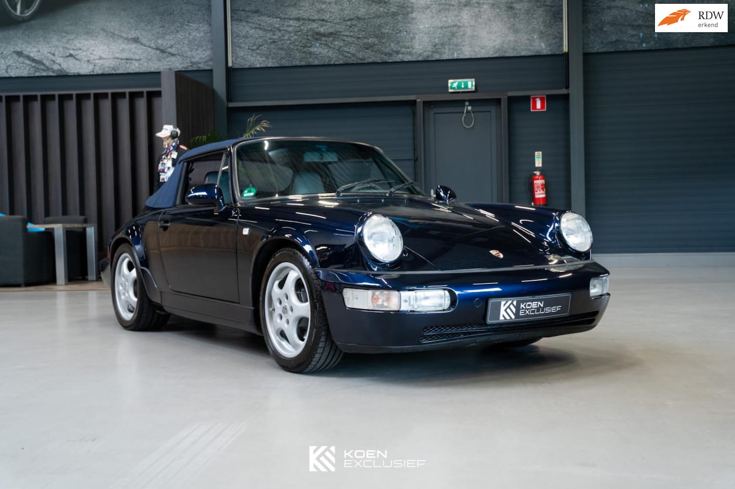 Porsche 911 Cabrio - 964 3.6 C2 Cabrio (1993) handgeschakeld, complete motorrevisie - AutoWereld.nl