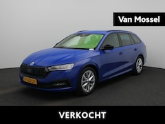 Skoda Octavia Combi - 1.5 e-TSI Sport Business | TREKHAAK | STOEL-STUUR VERWARMING | APPLE CARPLAY | ADAPTIEF CR