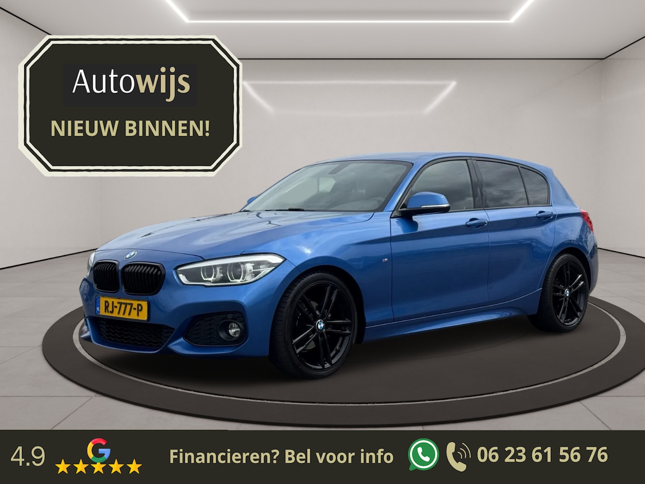 BMW 1-serie - 118i Corporate Lease Executive|M-Sport|Led|Alcantara|NL AUTO|Groot Navi - AutoWereld.nl