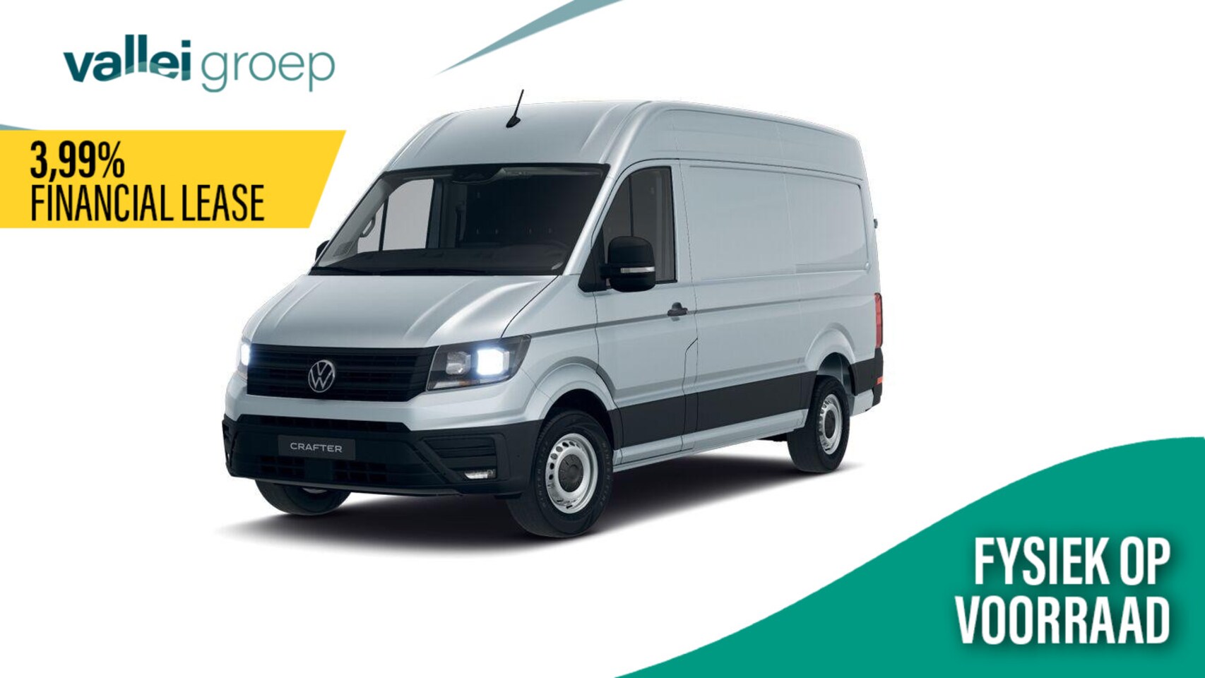 Volkswagen Crafter - Bedrijfswagens Highline L3 2.0 TDI EU6 103 kW (140 pk) GVW 3.5T W B 3640 MM 8 versn. Auto - AutoWereld.nl