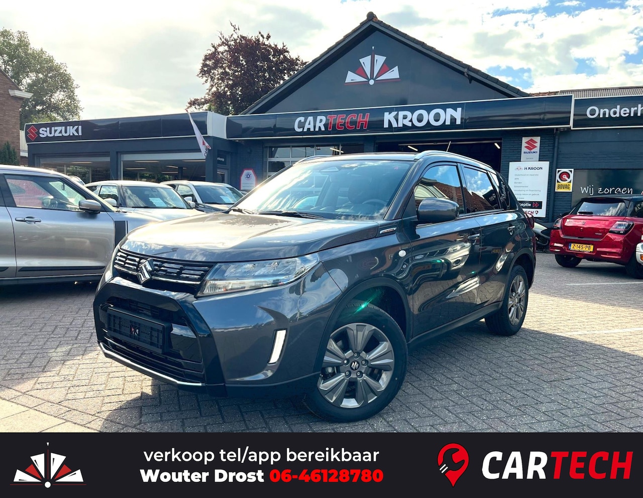 Suzuki Vitara - 1.4 Boosterjet Select Smart Hybrid 1.4 Boosterjet Select Smart Hybrid, Nieuwe type ! - AutoWereld.nl