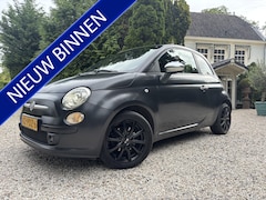 Fiat 500 - 0.9 TwinAir Blackjack / Mat zwart / Leder / Climate Control