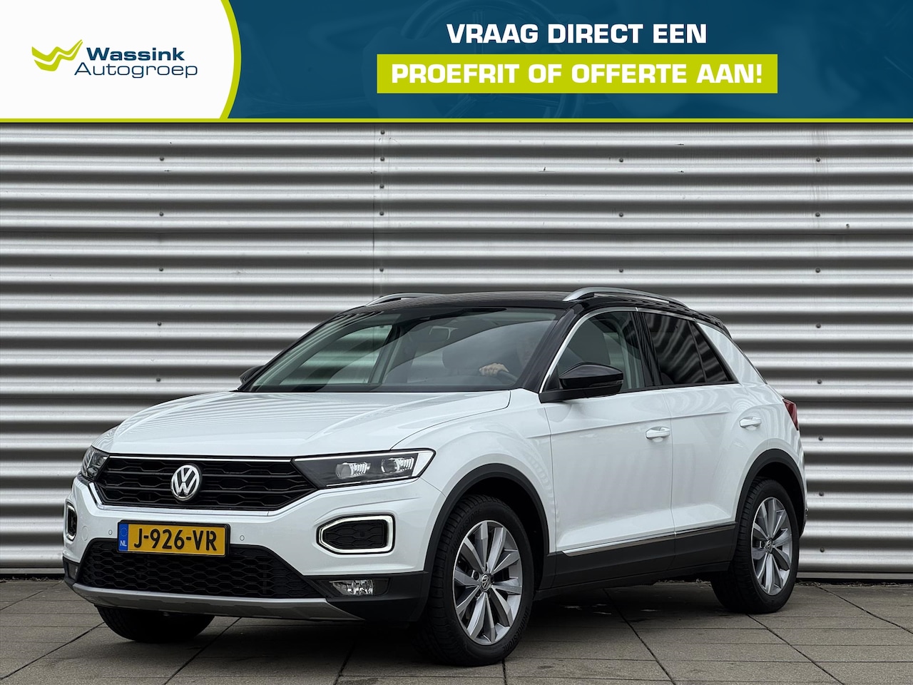 Volkswagen T-Roc - 1.5 TSI 150pk 7-DSG T-Roc Sport Trekhaak | Navigatie | Stoelverwarming | - AutoWereld.nl