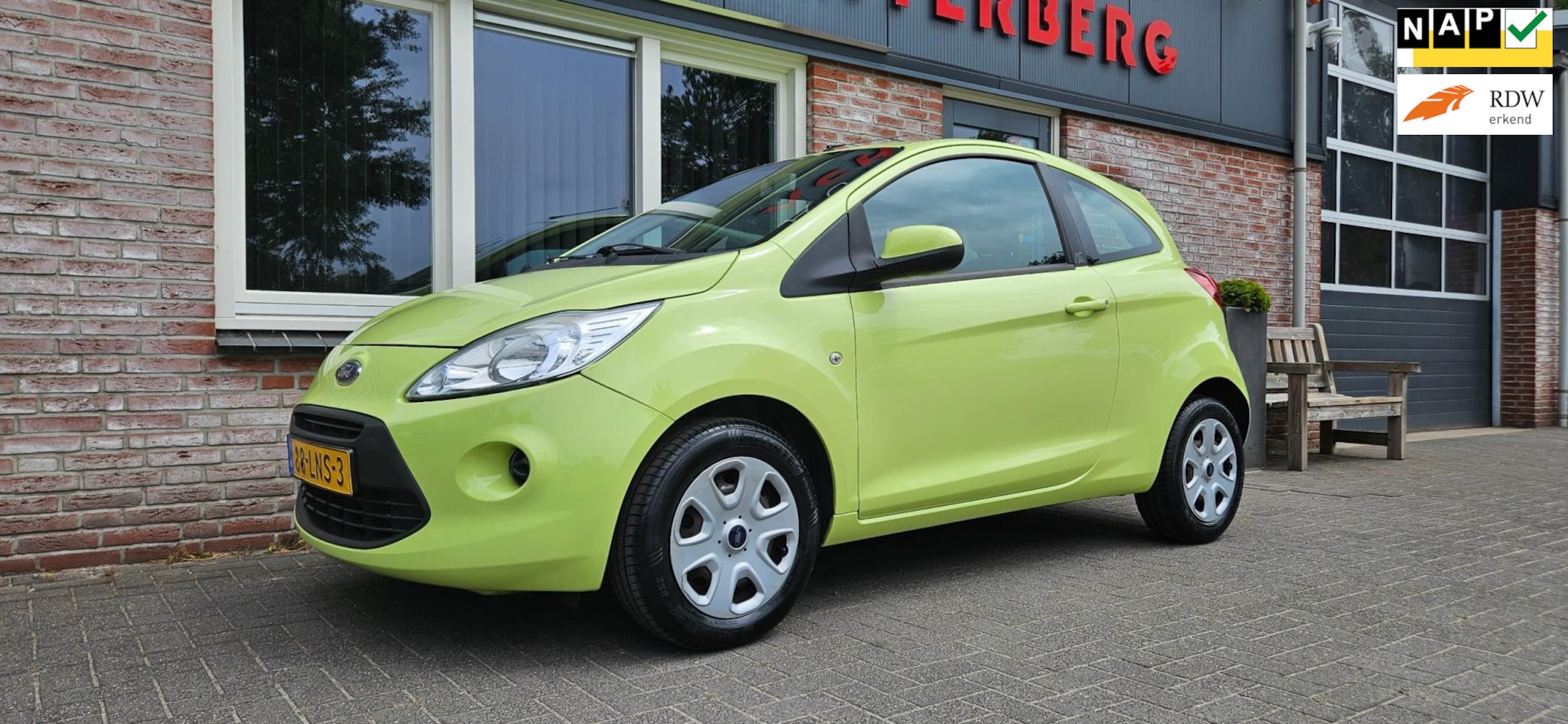 Ford Ka - 1.2 Cool&Sound Airco! NAP! Leuke/Nette Auto! Nieuwe Apk! Dealer Onderhouden! - AutoWereld.nl