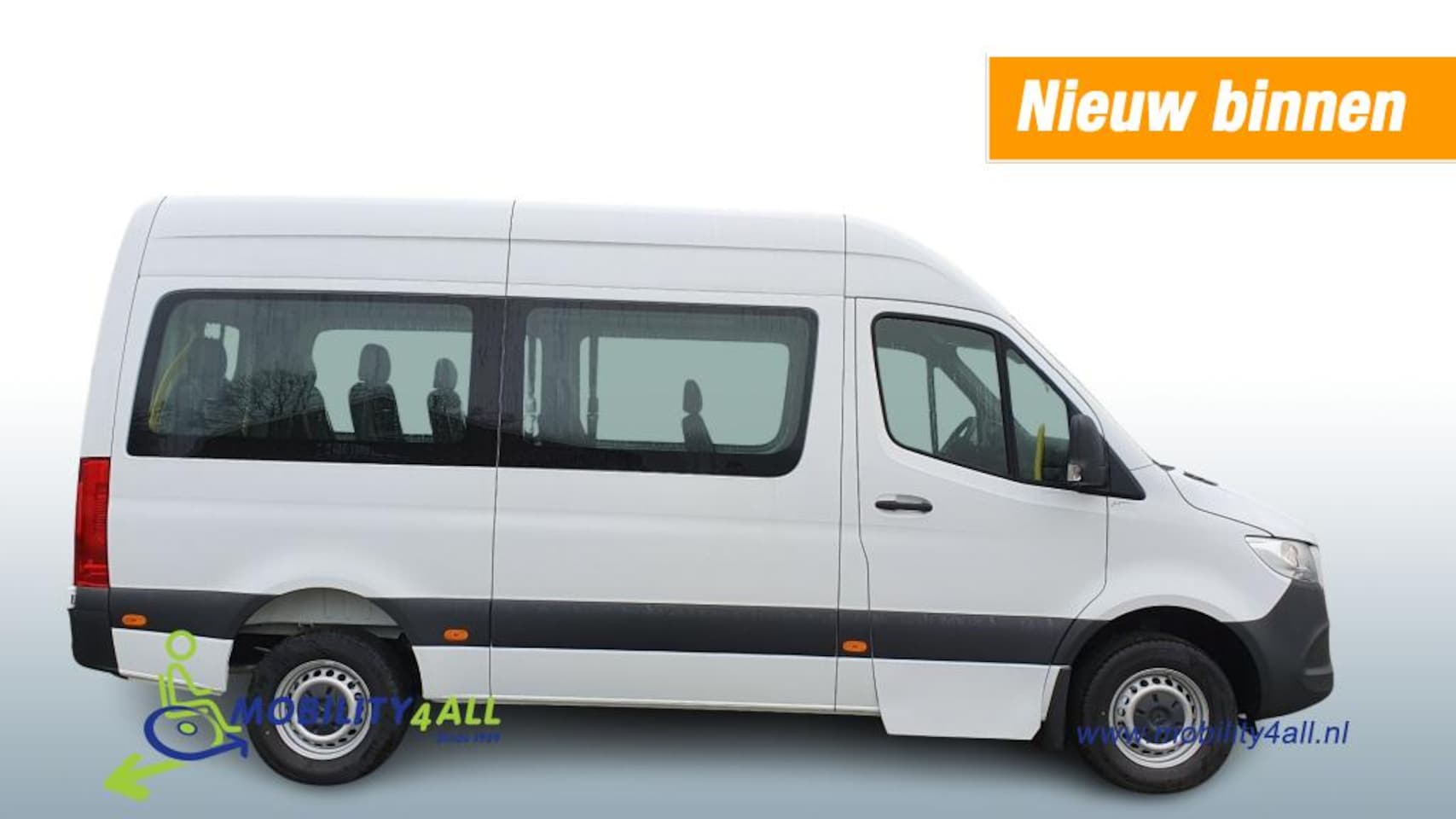 Mercedes-Benz Sprinter - VOORRAAD Rolstoelbus voorinstap NIEUW - AutoWereld.nl