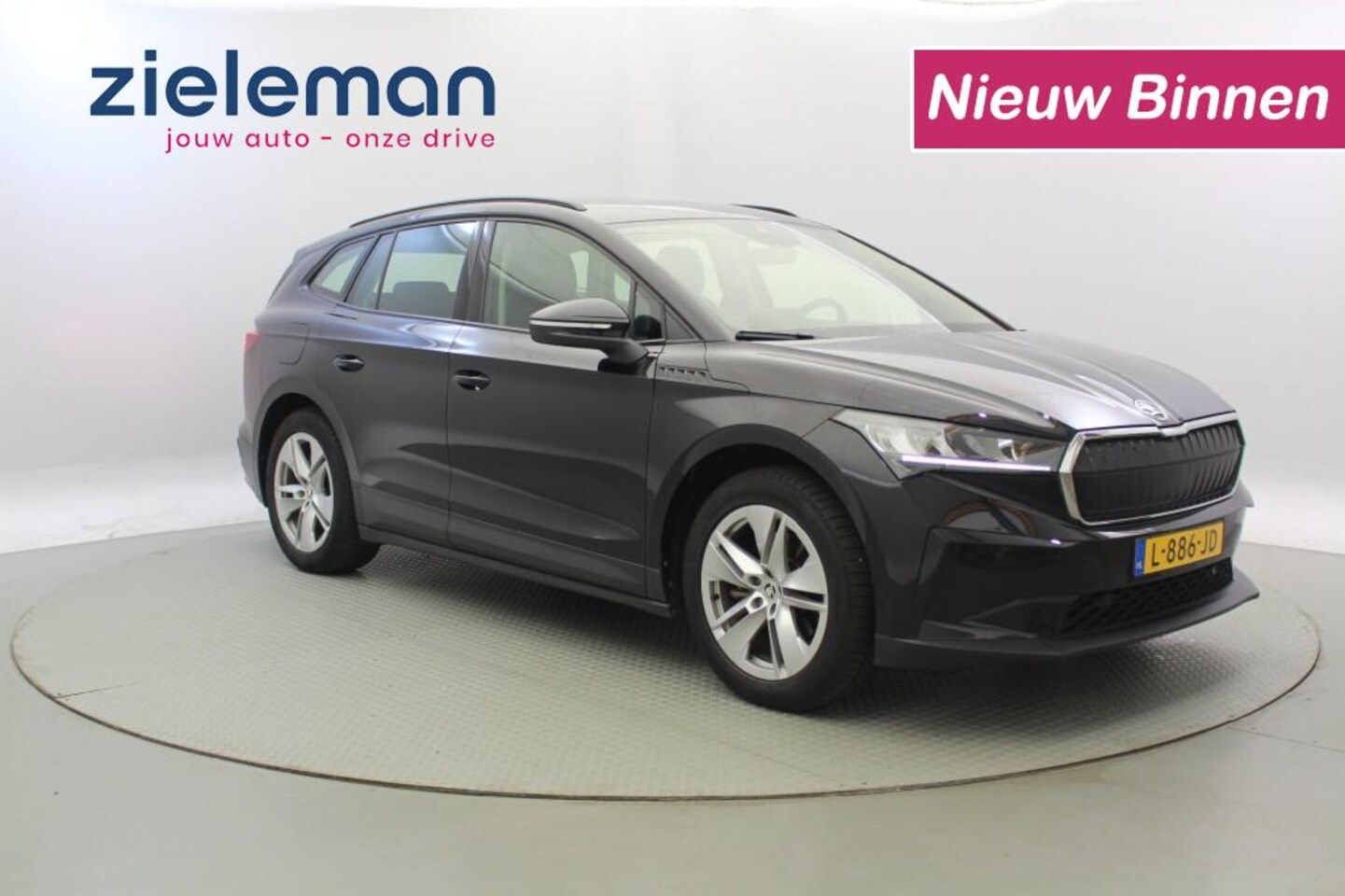 Skoda Enyaq - 60 - Carplay, Stoelverwaming, Leer, Camera, Cruise - AutoWereld.nl