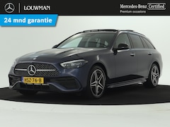 Mercedes-Benz C-klasse Estate - 300 e AMG Line | AMG Line | Night Pakket | Trekhaak | Panorama Schuif-Kanteldak | Stuur en