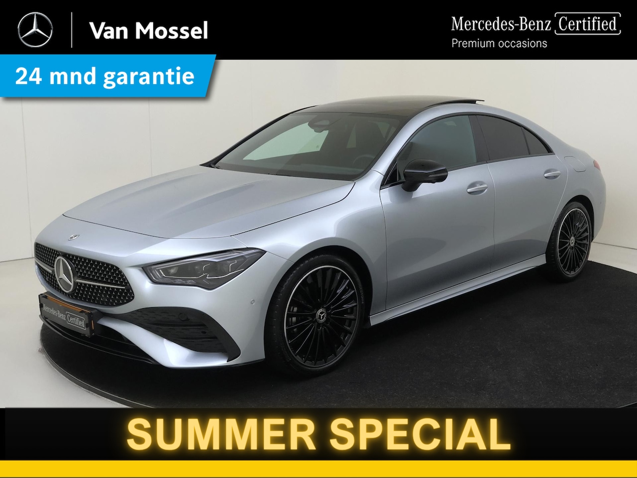 Mercedes-Benz CLA-Klasse - 180 Star Edition AMG Line Plus /Panoramadak /Night pakket /19 Inch /Facelift - AutoWereld.nl