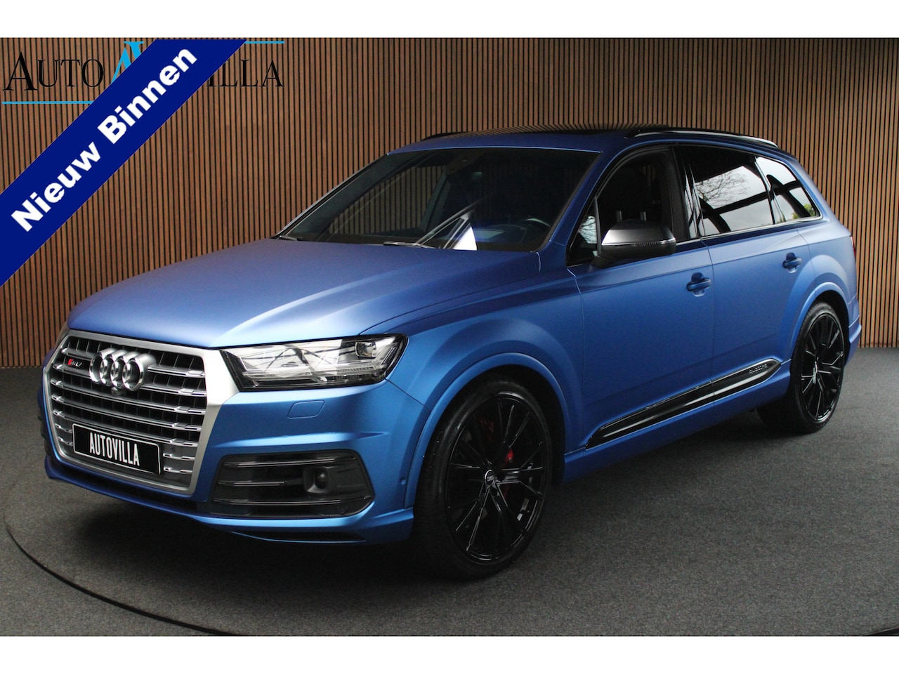 Audi Q7 SQ7 - 4.0 TDI quattro 7p HUD Panodak 360° Leder Navi B&O PDC Softclose Standkachel Climate (4 zo - AutoWereld.nl